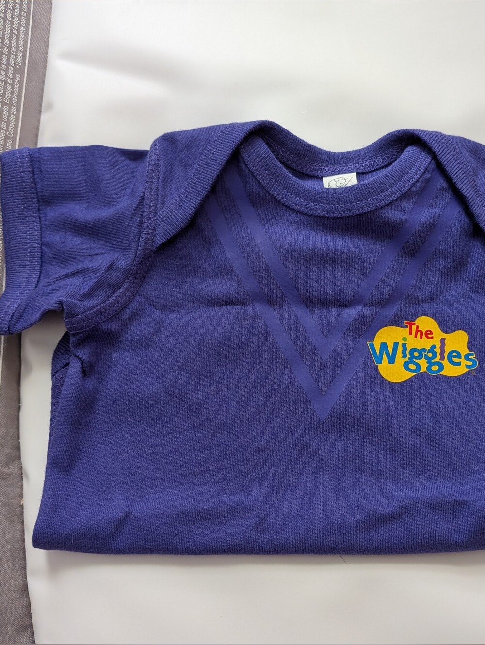 Purple Short Sleeve Kids Onesie 3-6 Month